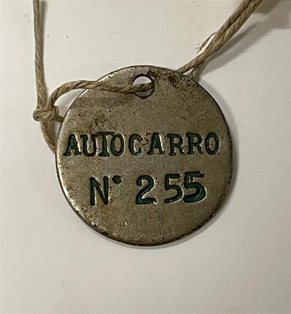 Chapa de identifica��o de[...]